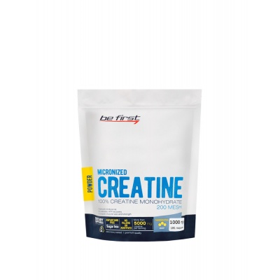 Креатин Be First Micronized monohydrate powder 1000 гр