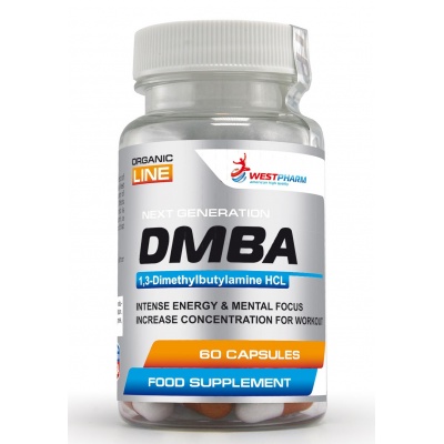Предтрен WestPharm DMBA 100 мг 60 капсул