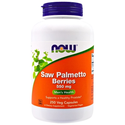 Пищевая добавка NOW Saw Palmetto  550 мг 250 капсул