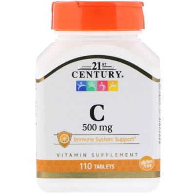 Витамины 21st Century C 500 мг 110 таблеток