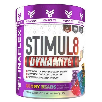 Предтрен FinaFlex STIMUL8 Dynamite 126 гр 30 порций