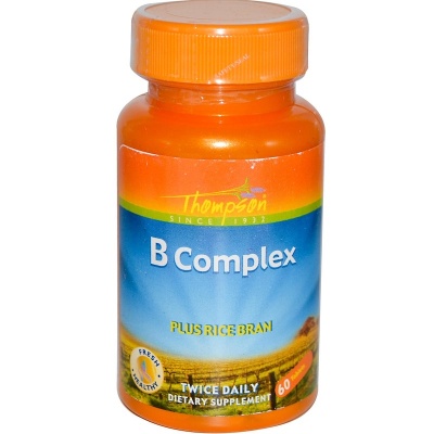 Витамины Thompson B complex 60 таблеток