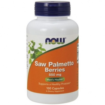 Пищевая добавка NOW Saw Palmetto 550 мг 100 капсул