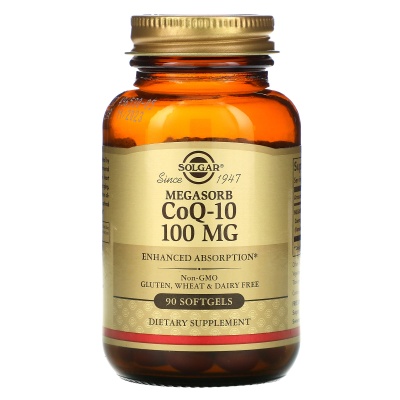 Антиоксидант Solgar Megasorb CoQ-10 100 мг 30 капсул