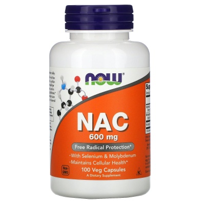 Специальный препарат NOW NAC 600 мг 100 капсул