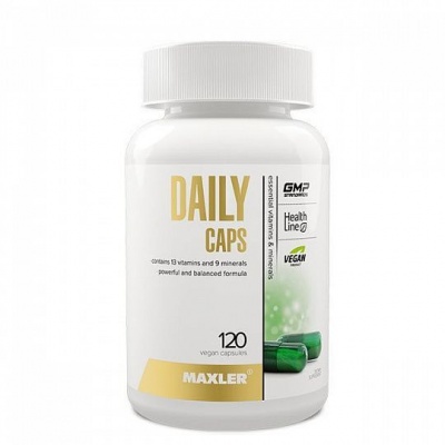 Витамины Maxler Daily Max caps 120 капсул