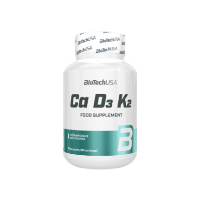 Витамины BioTechUSA Ca + D3 + K2 90 капсул