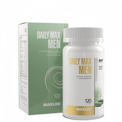 Витамины Maxler Daily Max Men 120 таблеток