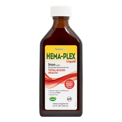 Витамины Natures Plus Hema-Plex Iron 250 мл