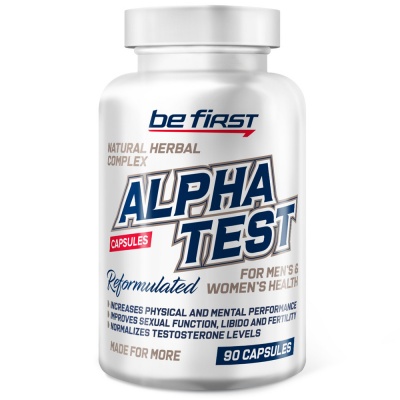 Тестобустер Be First Alpha test 90 капсул