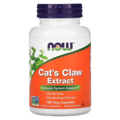 Антиоксидант NOW Cat's Claw 500 мг 120 капсул