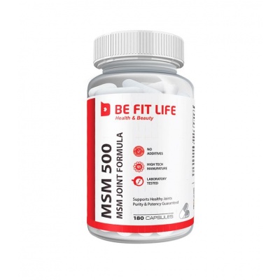 Хондропротектор BEFITLIFE MSM 500 мг 180 капсул