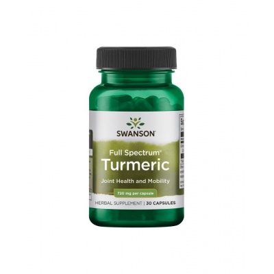Антиоксидант Swanson Full Spec Turmeric 720 мг 30 капсул