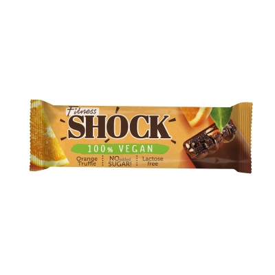Батончик FitnesShock Vegan глазированный 45 гр