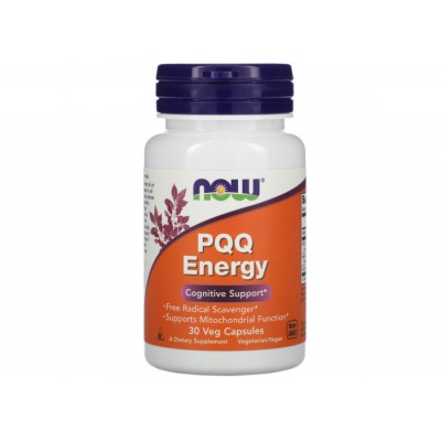 Антиоксидант NOW PQQ Energy 30 капсул