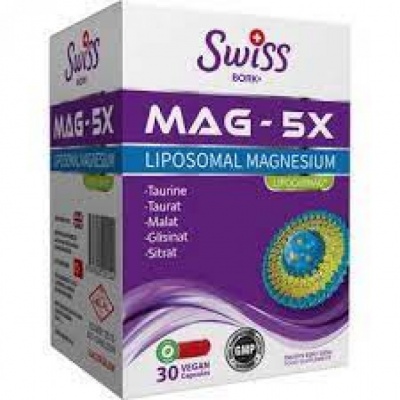 Витамины Swiss Mag-5X 30 капсул