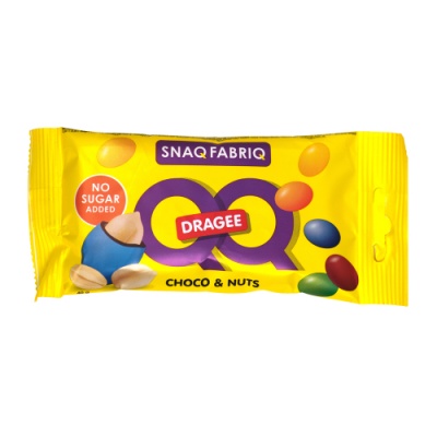 Драже SNAQ FABRIQ арахисовое в шоколадной глазури 40 гр