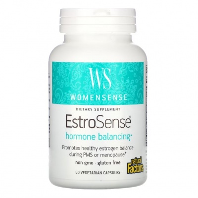 Витамины Natural Factors EstroSense 60 капсул