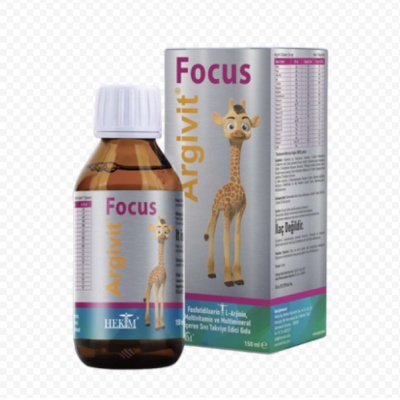 Витамины Argivit Focus витаминный сироп Kids 150 мл