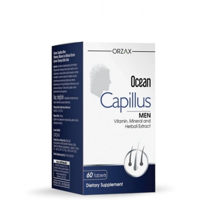 Витамины Orzax Ocean Capillus Men для роста волос 60 таблеток