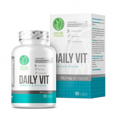 Витамины Nature Foods Daily Vit 90 капсул