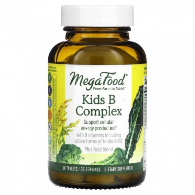 Витамины MegaFood Kids B-Complex 30 таблеток