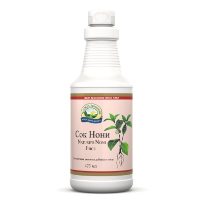 Витамины Nature’s Sunshine Nature's Noni Juice 473 мл