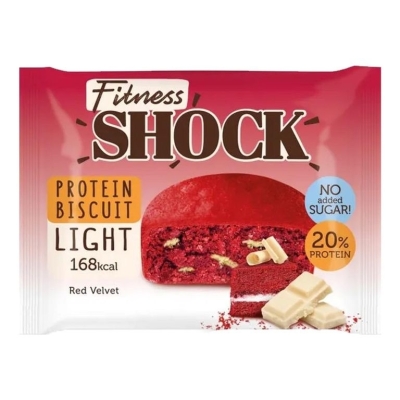 Печенье FitnesShock бисквит неглазированный 40 гр