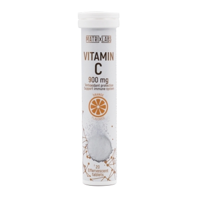 Витамины Matrix Labs Vitamin C 900 мг 20 таблеток