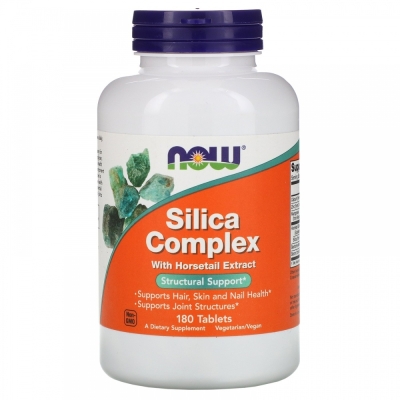 Витамины NOW Silica Complex 180 таблеток