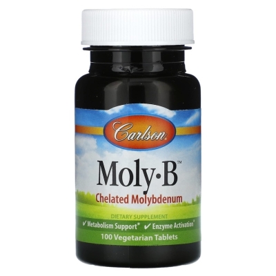 Витамины Carlson Labs Moly-B 100 капсул