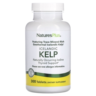 Витамины Natures Plus Kelp 300 мг 300 таблеток