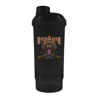 Шейкер Russian Bear Smart 500 мл + 150 мл