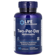 Витамины Life Extension Two-Per-Day Multivitamin 60 капсул