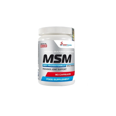 Хондропротектор WestPharm MSM 200 мг 90 капсул
